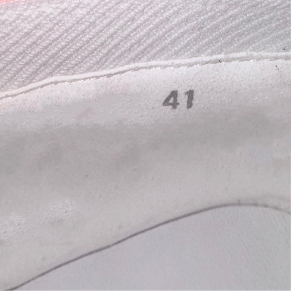 NIB Authentic Hermes Women’s White Multicolore Blanc Flex Sneakers Trainers 41 - Picture 14 of 16